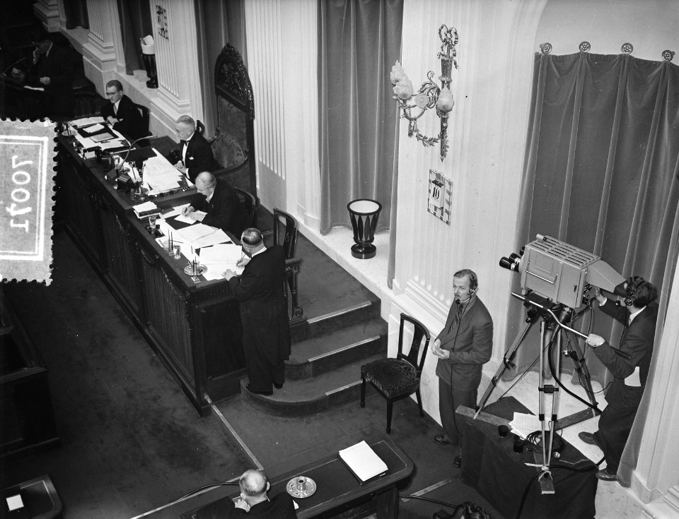 Televisiedebat in Tweede Kamer met televisieopnamen, Bestanddeelnr 907-0071
