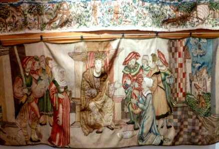 Tapisserie "Le jugement de Salomon" 04