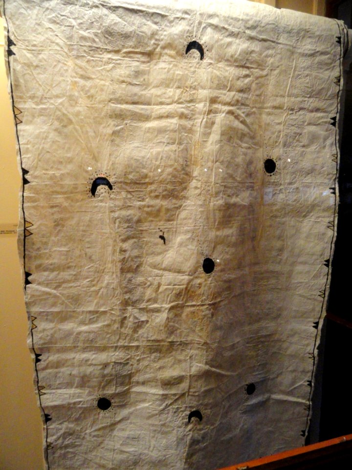 Tapa cloth, Samoa, collected 1896-1900 - Pacific collection - Peabody Museum, Harvard University - DSC05757