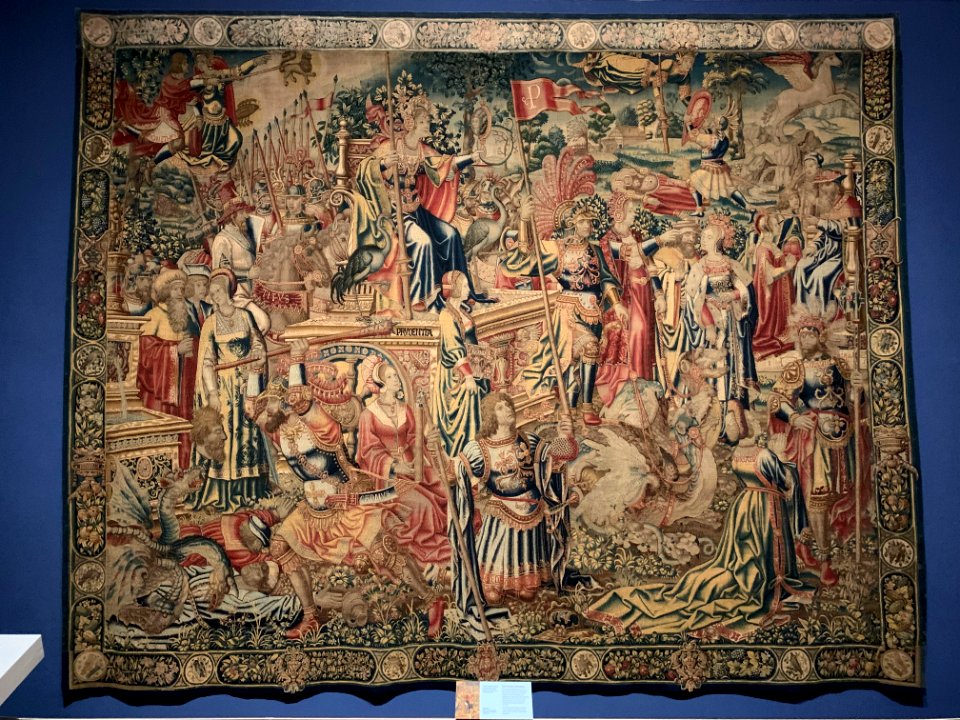 Tapestry, The Triumph of Prudence, Flandres c1520-1528