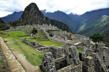 Machu picchu peru incan photo