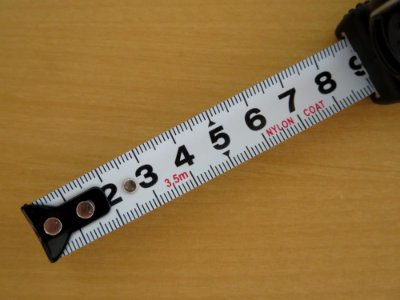 Tape measure diagonal 1