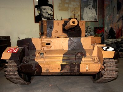 Tank Mark VIII Centaur in the Musée des Blindés, France, pic-4