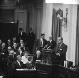 Toespraak in de Tweede Kamer tijdens het debat over de toestemmingswet, Bestanddeelnr 918-4322