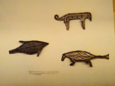 Tapa printing forms, Tonga - Pacific collection - Peabody Museum, Harvard University - DSC05751