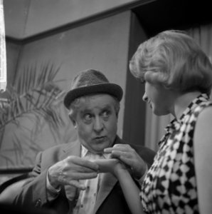 Televisiespel Herrie om Harry , Johan Kaart en Margot de Vries, Bestanddeelnr 915-9336