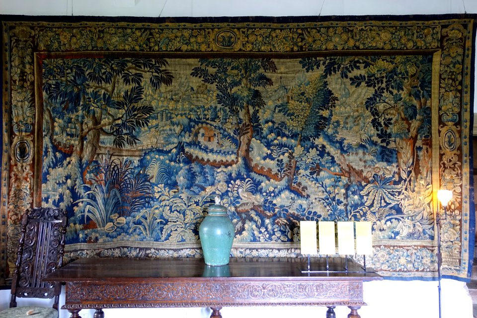 Tapestry - Great Chamber, Haddon Hall - Bakewell, Derbyshire, England - DSC02694