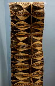 Tapa from Baining, New Britain, 1898 - Ethnological Museum, Berlin - DSC01190