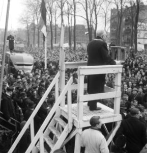 Toespraak stakingsherdenking, Bestanddeelnr 934-6665