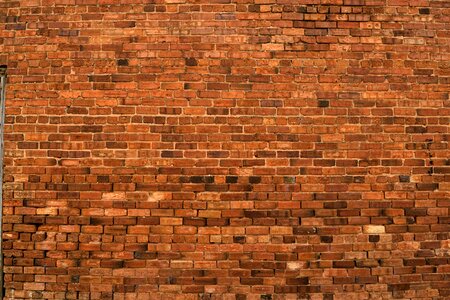Backdrop brick building