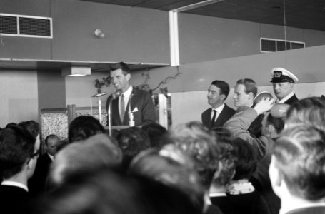 Toespraak van de Amerikaanse minister van Justitie Robert Kennedy, Bestanddeelnr 913-5671
