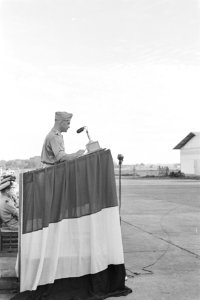 Toespraak van kapitein-vlieger-waarnemer D. Berlijn., Bestanddeelnr 209-2-6