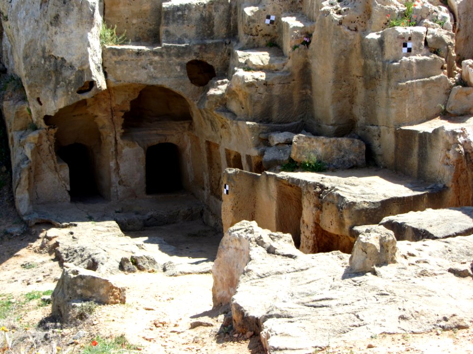 Tombs of the Kings Paphos Cyprus Tomb 4 5