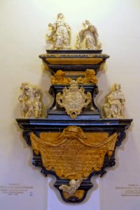 Tombstone for Friedrich Karl von Schonborn, by Johann Wolfgang van der Auwera, Wurzburg, for the Bamberg Cathedral, 1746-1748 - Mainfränkisches Museum - Würzburg, Germany - DSC05156
