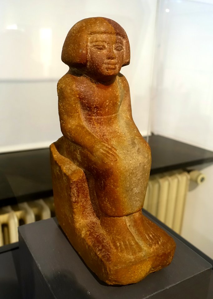 Tomb statuette, Egypt, 13th dynasty, perhaps 1794-1645 BC, quartzite, K 56 - Martin von Wagner Museum - Würzburg, Germany - DSC05306