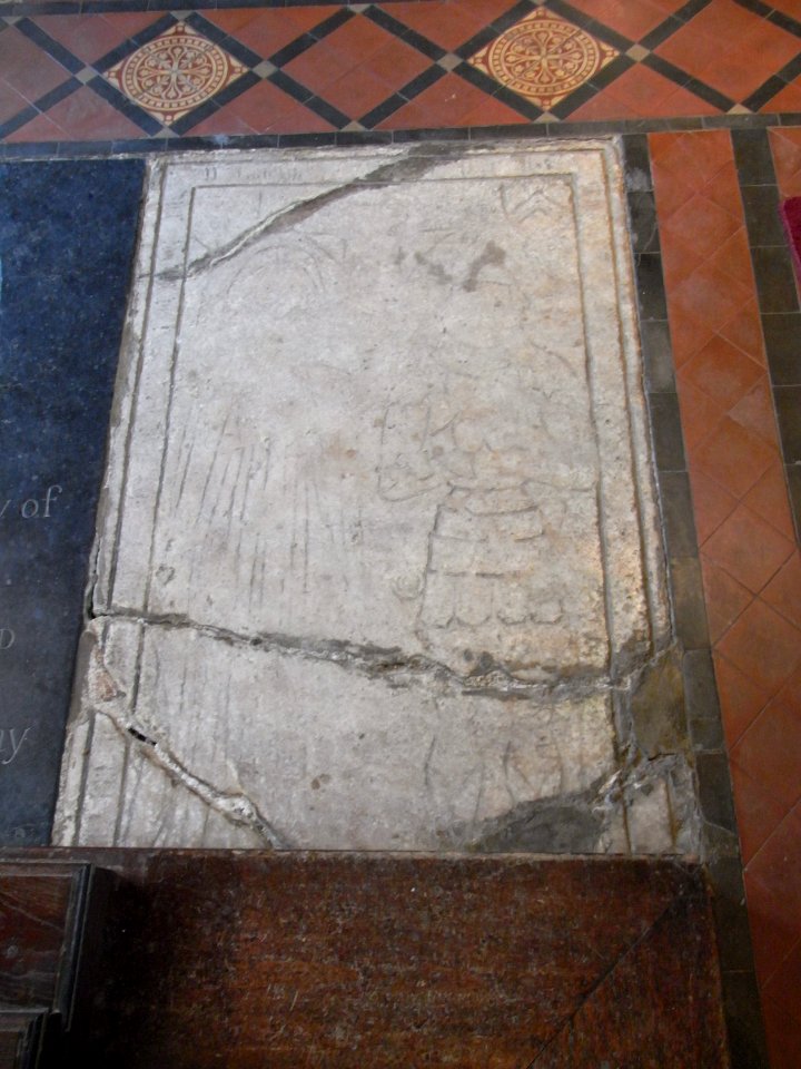 Tomb of Joan Dauntsey and John Dewale, St James the Great, Dauntsey, Wiltshire, England - 20100617