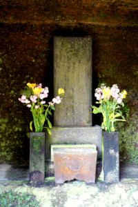 Tomb - Jufukuji - Kamakura, Kanagawa, Japan - DSC08019