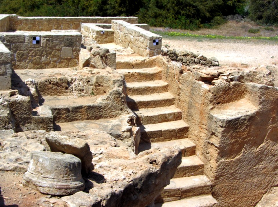 Tombs of the Kings Paphos Cyprus Tomb 4 3
