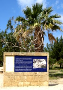Tombs of the Kings Paphos Cyprus Infoboard2