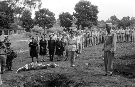 Toespraak van generaal-majoor S. de Waal, commandant B-Divisie bij de groeve, Bestanddeelnr 183-5-1