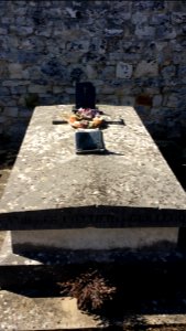 Tombe de René Pottier à Grez sur Loing - 02