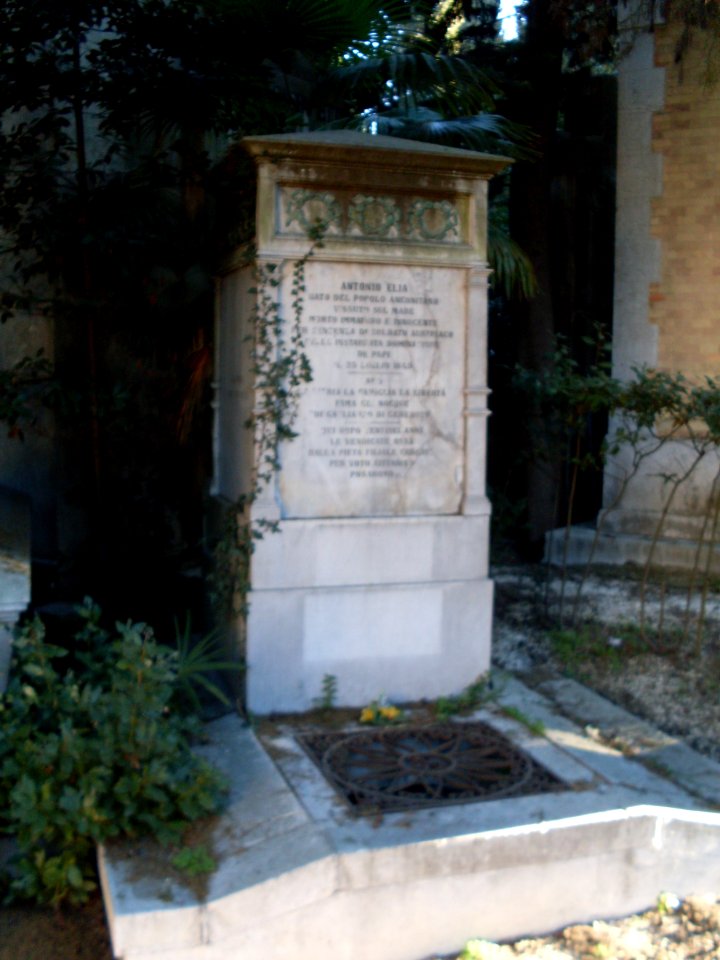 Tomba Antonio Elia - cimitero Tavarnelle AN (3)