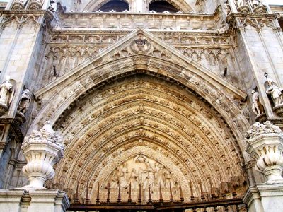 Toledo - Catedral 03, Puerta de los Leones