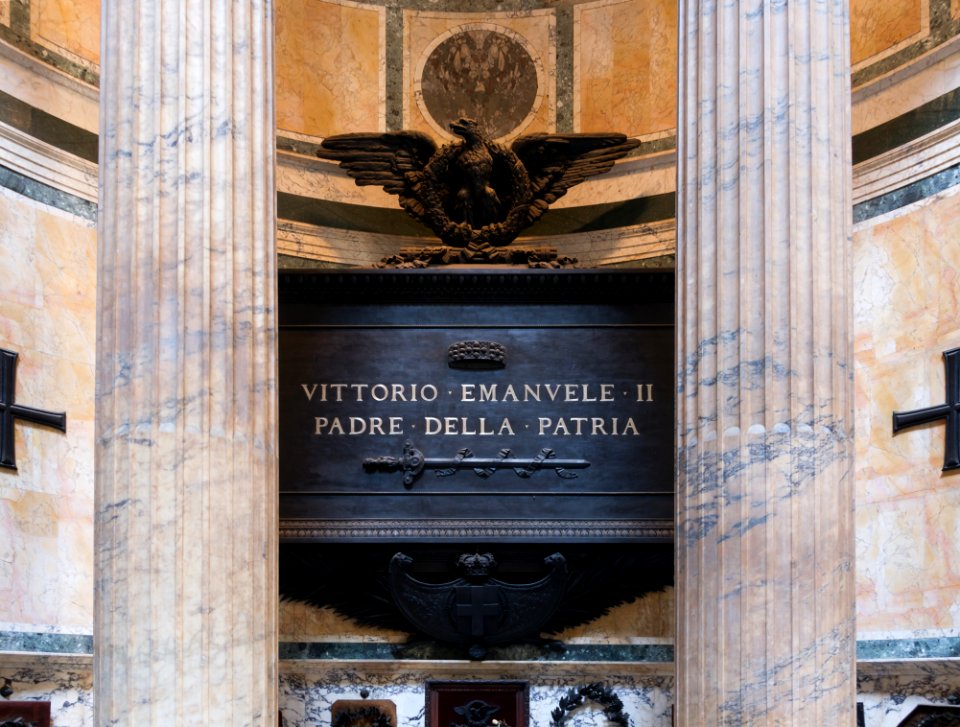 Tomb Vittorio Emanuele II, Pantheon, Rome, Italy