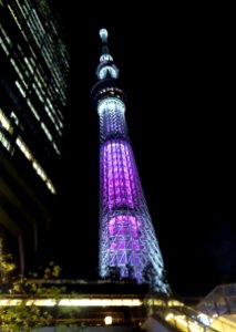Tokyo Sky Tree at night