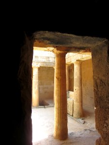 Tombs of the Kings Paphos Cyprus Tomb 3 7