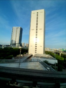 Tokyo Gas building from monorail