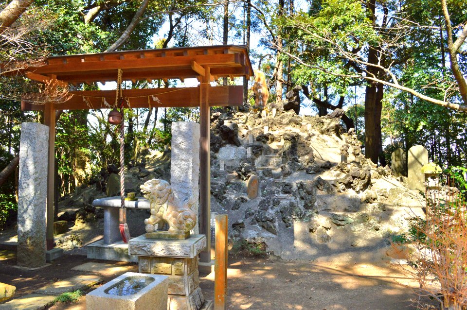 Togakushi-jinja (Ichihara), fujizuka
