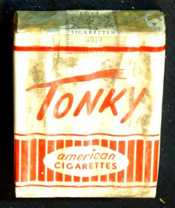 Tonky cigarettes, front pic2