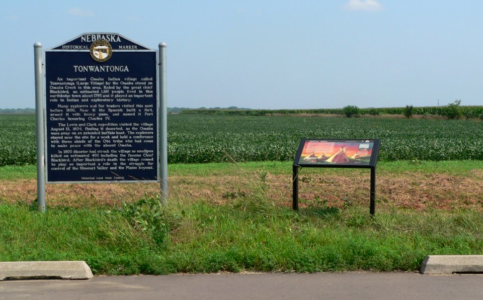 Tonwantonga site historical marker 2