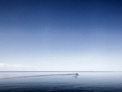 Ocean outdoors placid