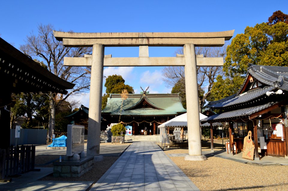 Tomobayashiuji-jinja, torii