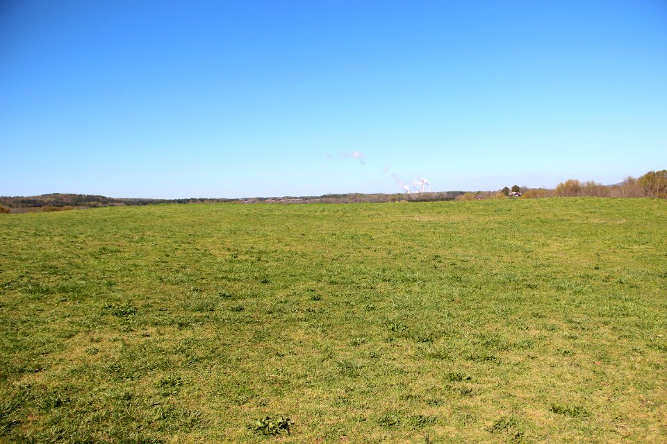 Top of Mound A - Etowah Indian Mounds, April 2017