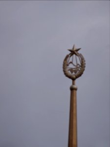 Top of the main building of Yerevan Railway Station