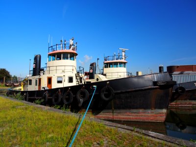 Toogboot 74, Kattendijkdok, Voith Schneider Propeller, Gemeentelijk Havenbedrijf Antwerpen, Kattendijkdok, pic2