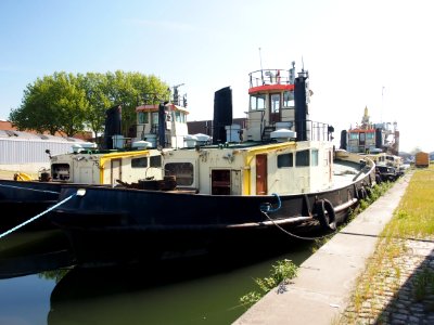 Toogboot 74, Kattendijkdok, Voith Schneider Propeller, Gemeentelijk Havenbedrijf Antwerpen, Kattendijkdok, pic1