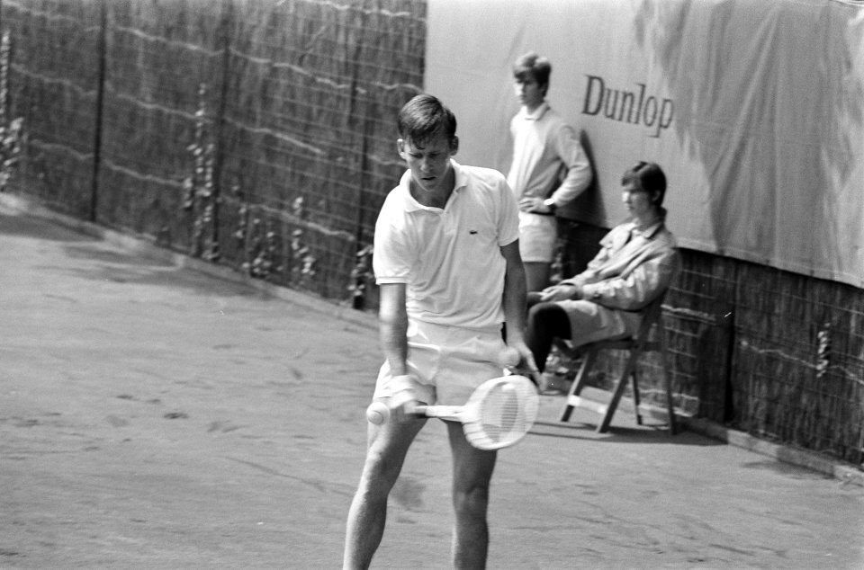 Top Tennis Toernooi 1969 in Amsterdam Ralston, aktie, Bestanddeelnr 922-4474