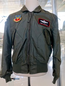 Tony McPeak jacket - Evergreen Aviation & Space Museum - McMinnville, Oregon - DSC00681