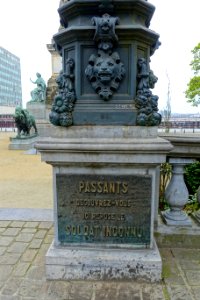 Tomb of the Unknown Soldier in Brussels - DSC06924
