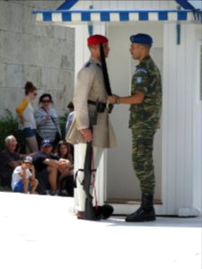 Tomb of the Unknowns, Athens, Greece, on August 24, 2017 CE 08 photo