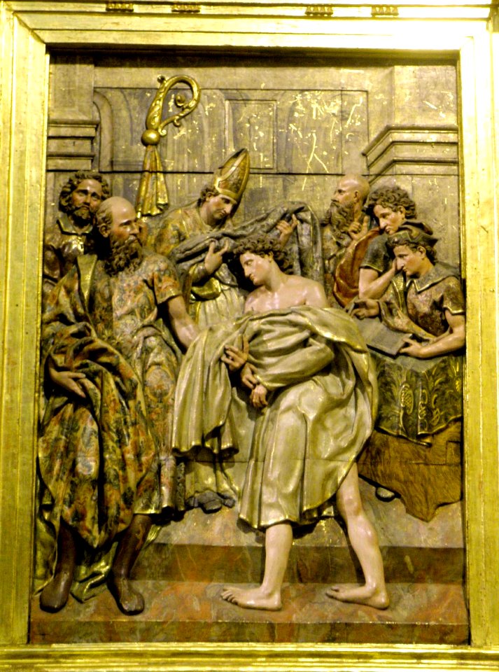 Tolosa - Iglesia de San Francisco, retablo mayor 3