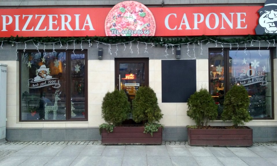 Tomaszów Mazowiecki w województwie łódzkim, PL, EU. Najstarsza tomaszowska pizzeria. CC0