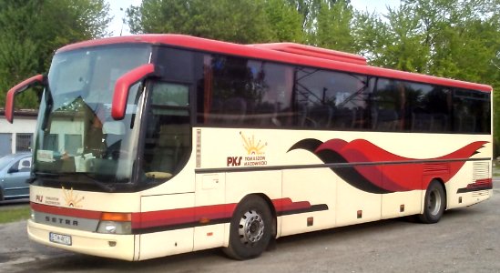 Tomaszów Mazowiecki w województwie łódzkim, PL,EU. Jeden z autobusów tomaszowskiego PKS. CC0