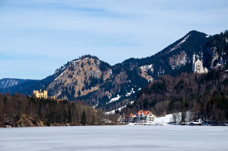 Idyllic winter allgäu