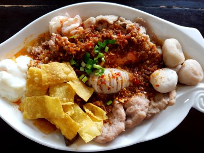 Tom yam noodles - Bangkok - 2017-07-20 (001)