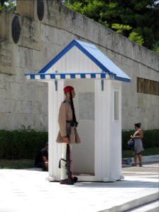 Tomb of the Unknowns, Athens, Greece, on August 24, 2017 CE 01 photo